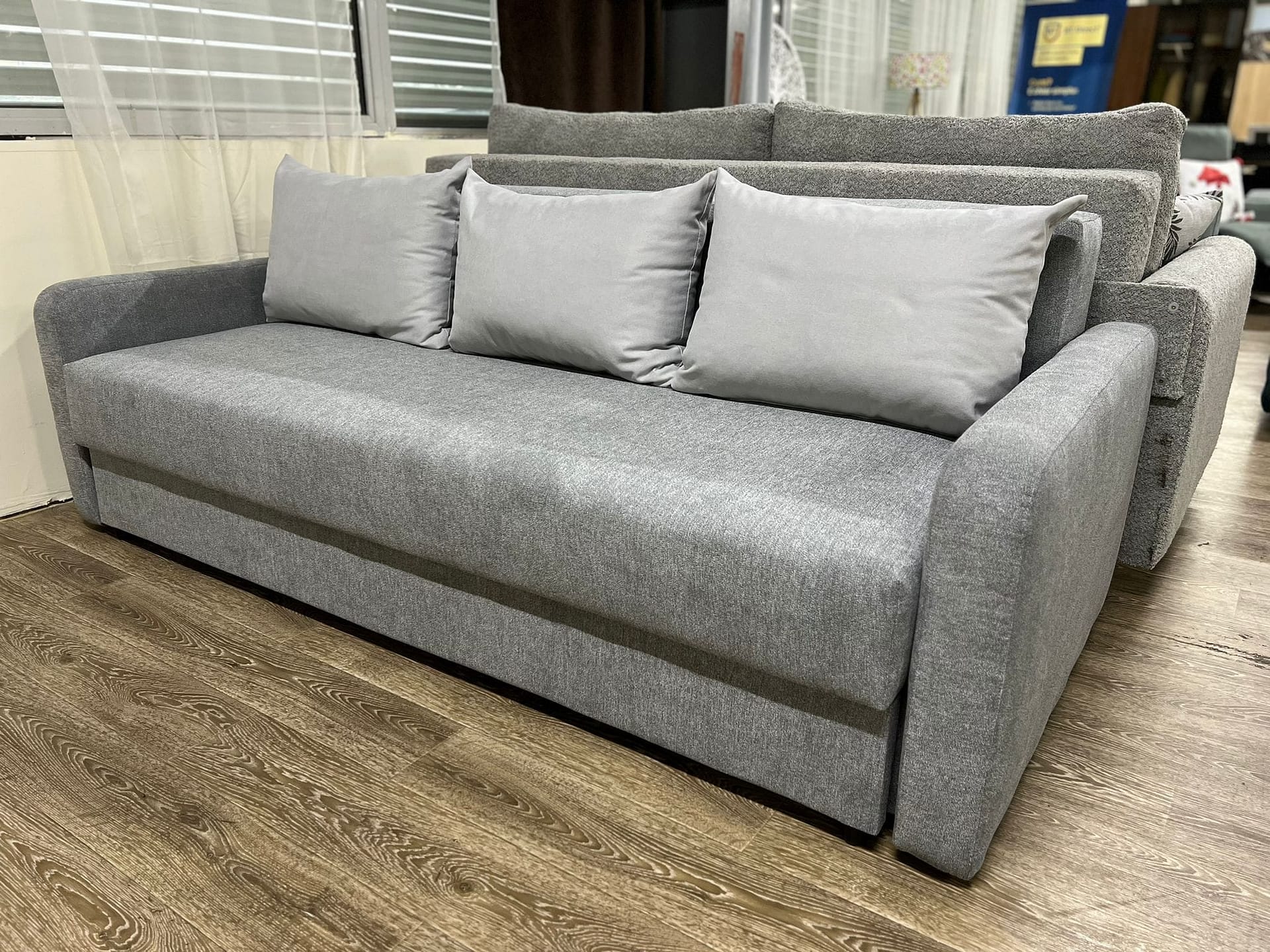 Canapea extensibila, Modern Mini UltraSleep Pocket, 215 cm x 95 cm x 80 cm, 3 locuri