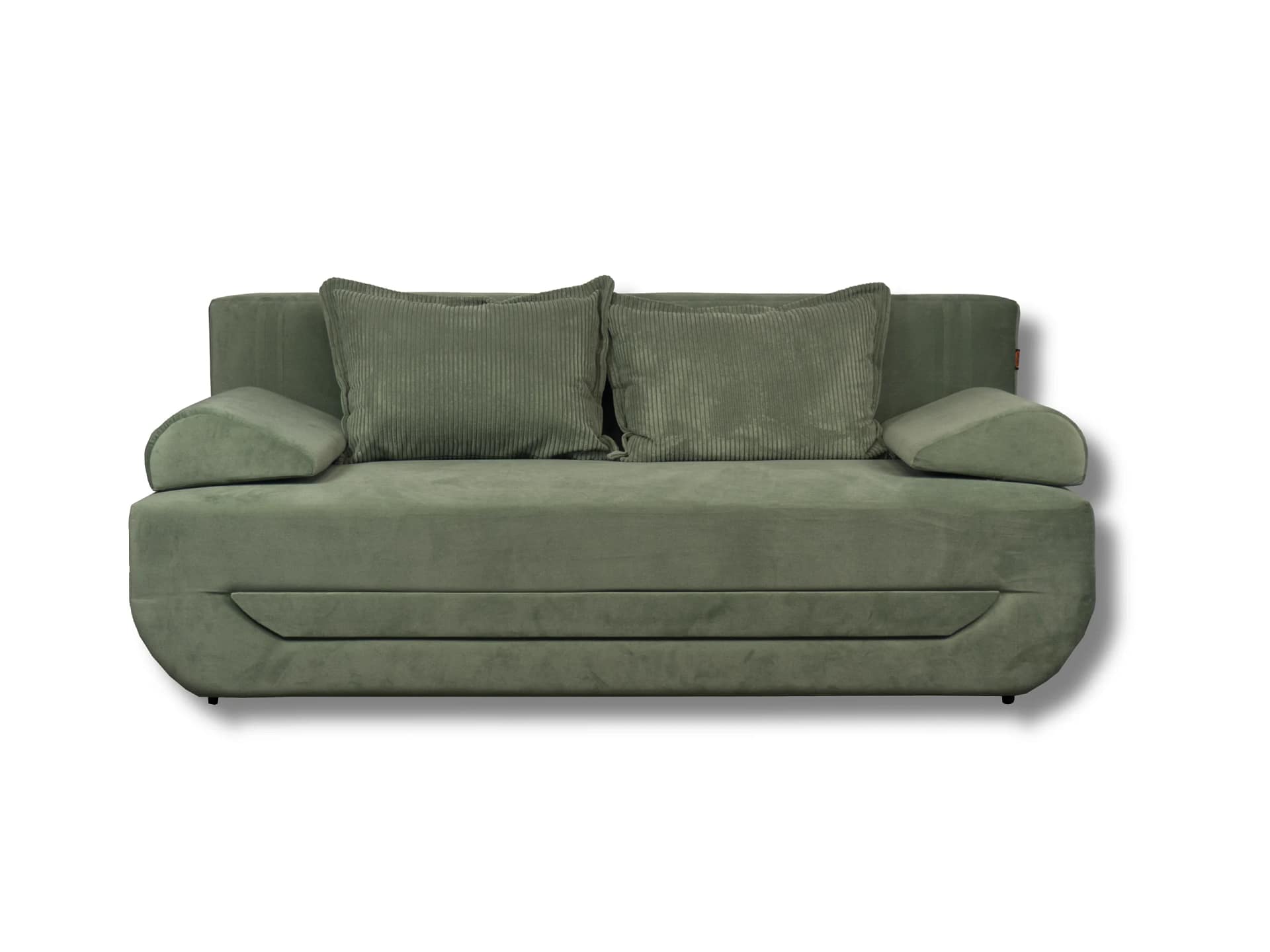Canapea Trendy Pocket Verde UltraSleep, extensibila, 196 cm x 95 cm x 80 cm, 2 locuri - imagine 2