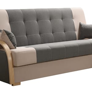 Canapea Riss 129, extensibila cu lada de depozitare >> Mobila Croma