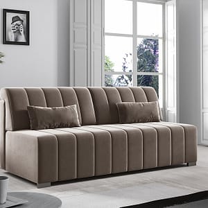 Liah 115 canapea extensibila cu linii verticale