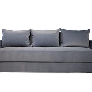 Canapea Modern 3 extensibila cu lada de depozitare culoare gri