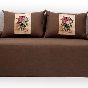 Canapea Lara 2 UltraSleep, Relaxa, Maro, extensibila, 3 locuri, 196 cm x 96 cm x 80 cm